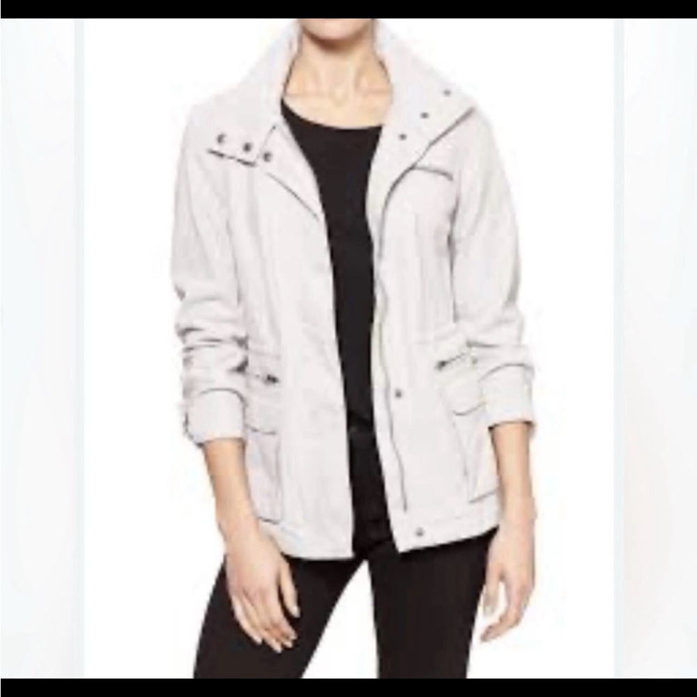 GAP Women's Cream Utility Jacket